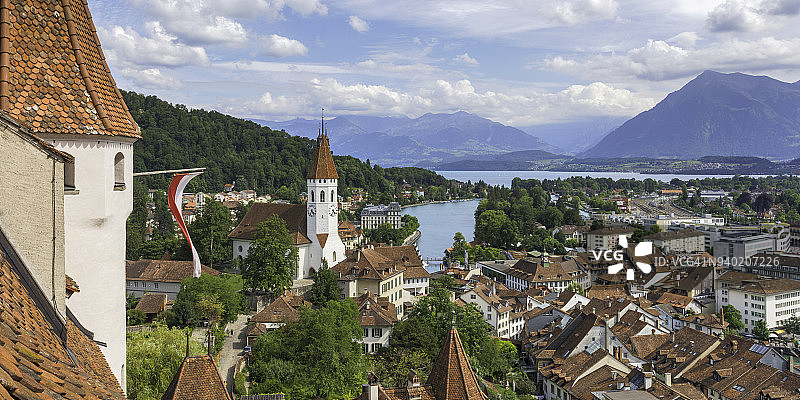 瑞士图恩图片素材