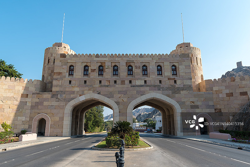 阿曼马斯喀特门图片素材