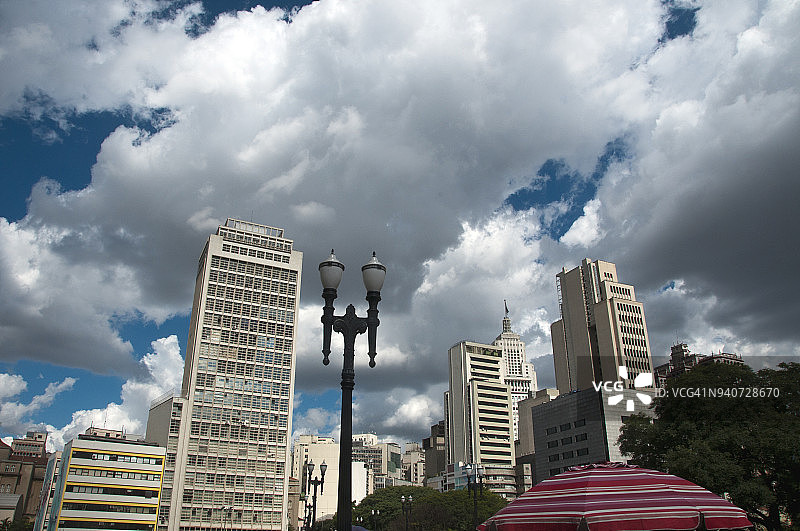 巴西圣保罗市中心图片素材