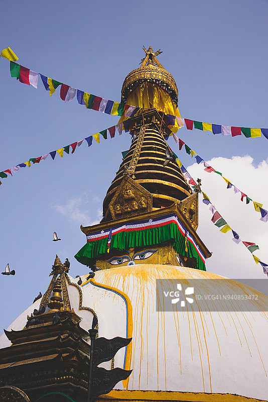 加德满都寺庙图片素材