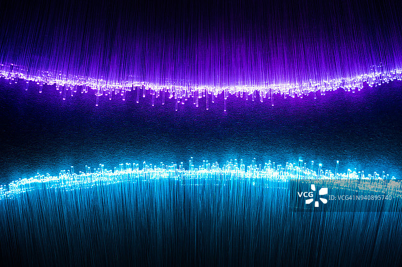 光纤拱形图片素材