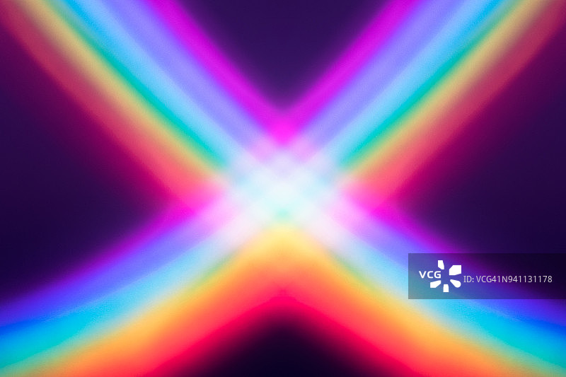 交叉的彩虹图片素材