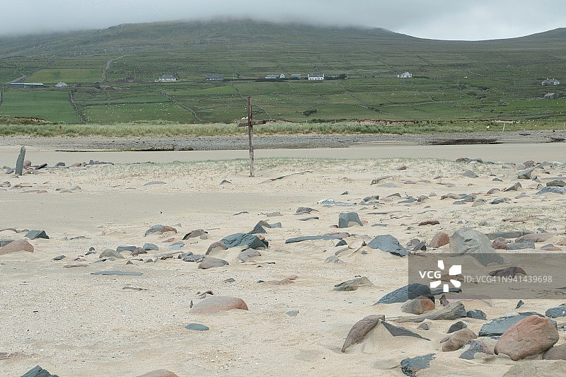 卢伊斯堡银色海滩。图片素材