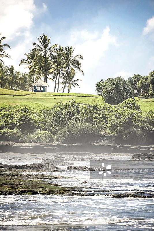 印度尼西亚巴厘岛海神庙图片素材