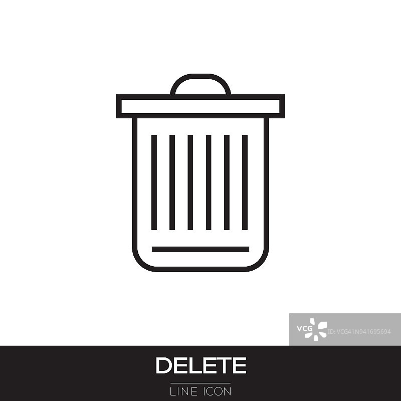 删除线图标图片素材