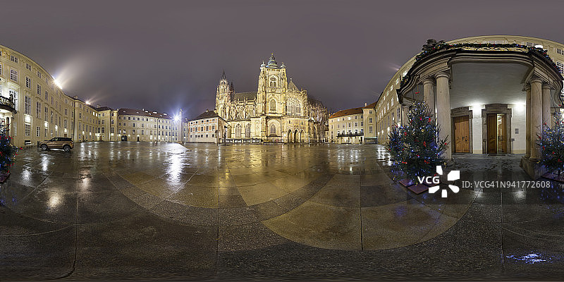 布拉格圣维特大教堂图片素材