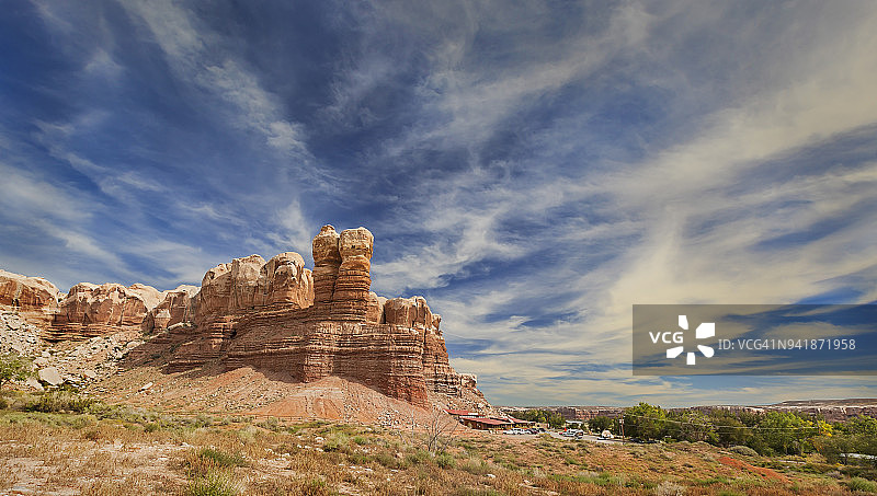 双生岩石图片素材