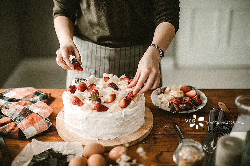 水果蛋糕图片素材