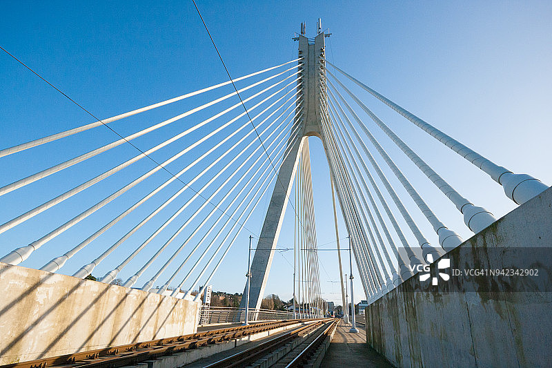 都柏林邓德拉姆的泰尼桥图片素材