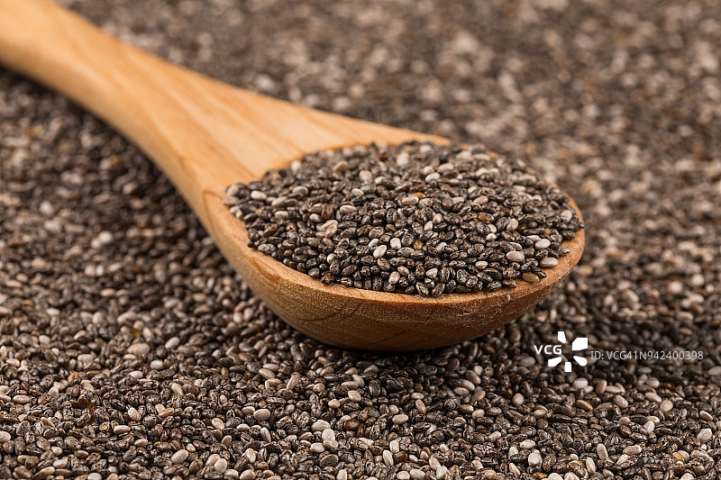 奇亚籽特写图片素材