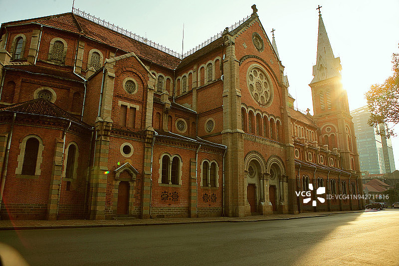 西贡教堂图片素材