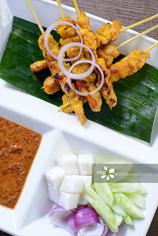 马来西亚沙爹图片素材