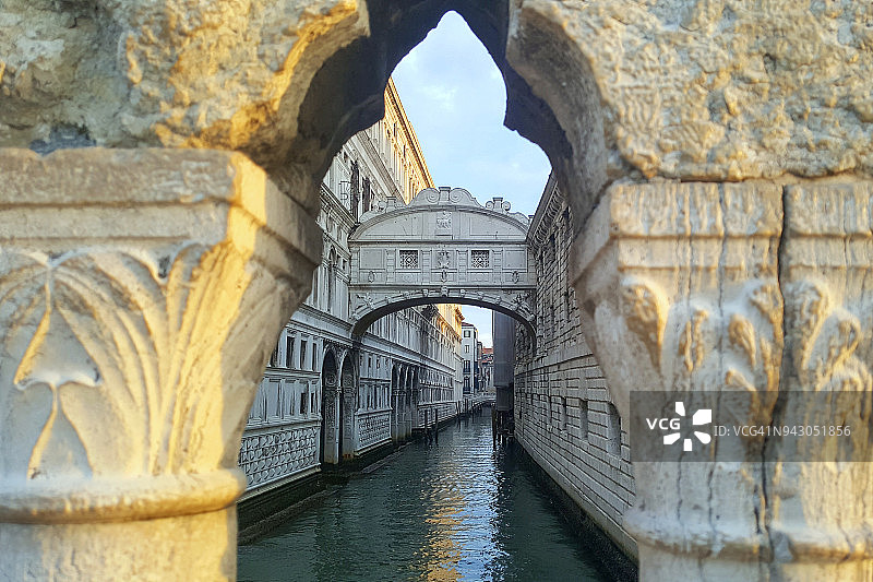 意大利威尼斯叹息桥图片素材