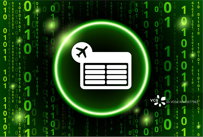 航班信息二进制代码矢量图案背景图片素材
