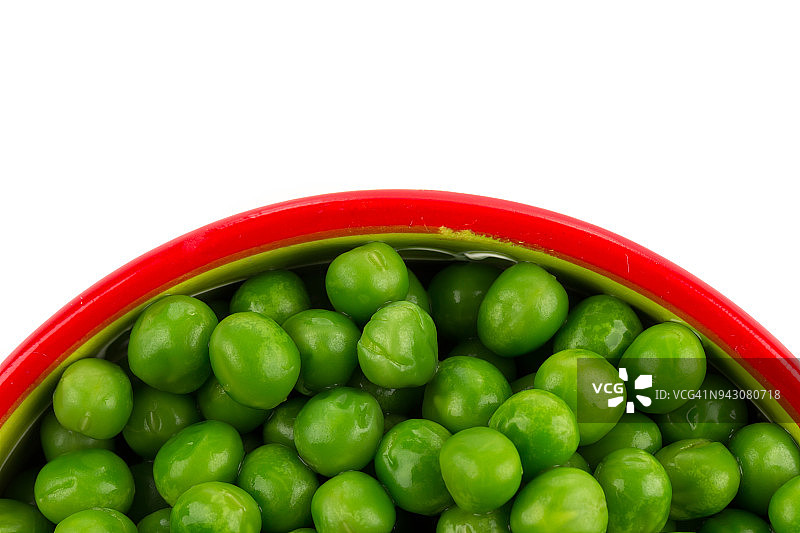 绿色湿豌豆图片素材