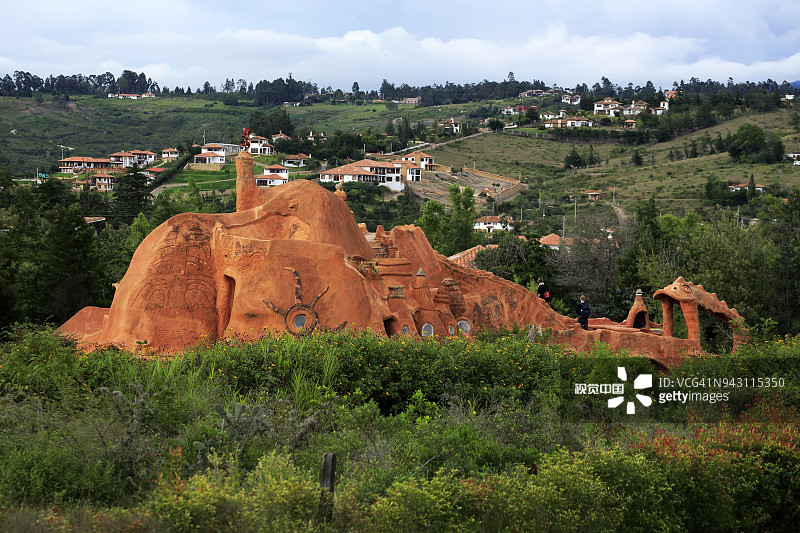 陶土房子图片素材