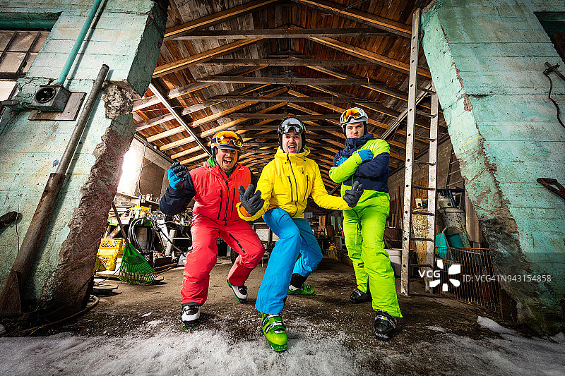 滑雪者图片素材