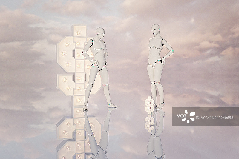 女性薪酬差距图片素材