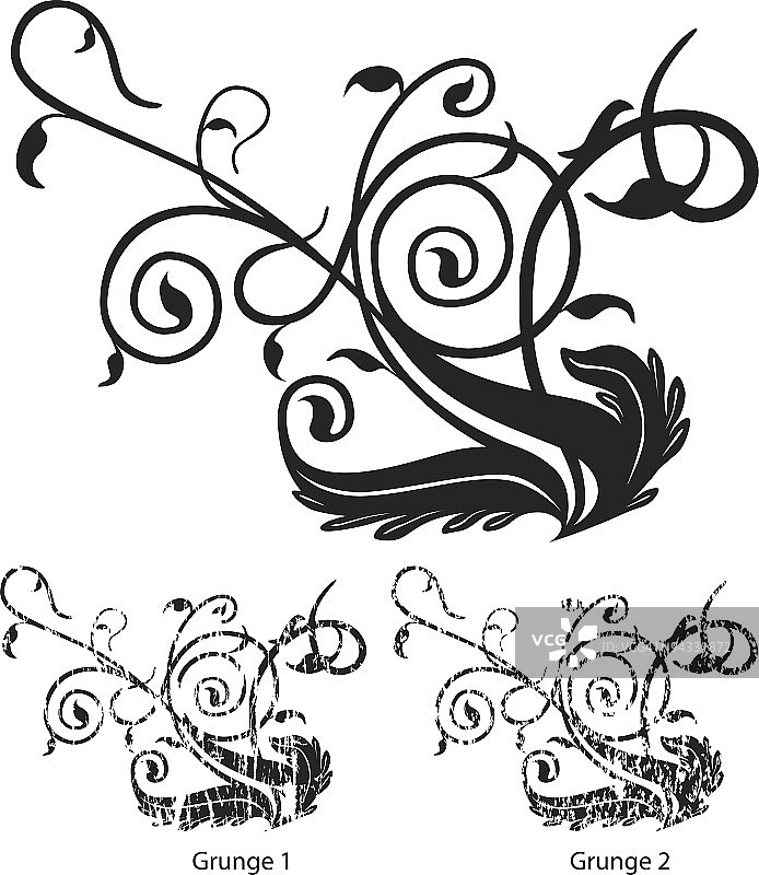 卷轴图案14图片素材