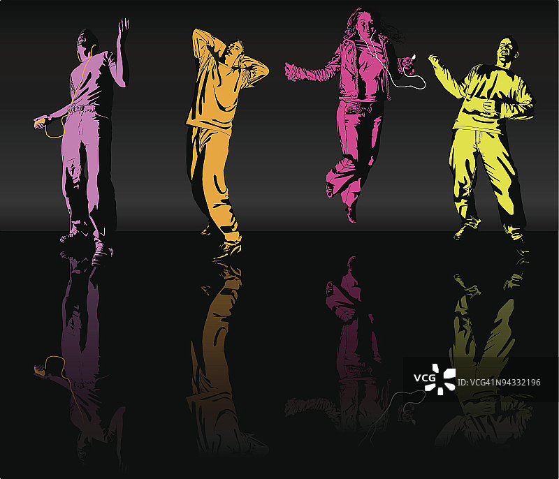 尽情狂欢！图片素材