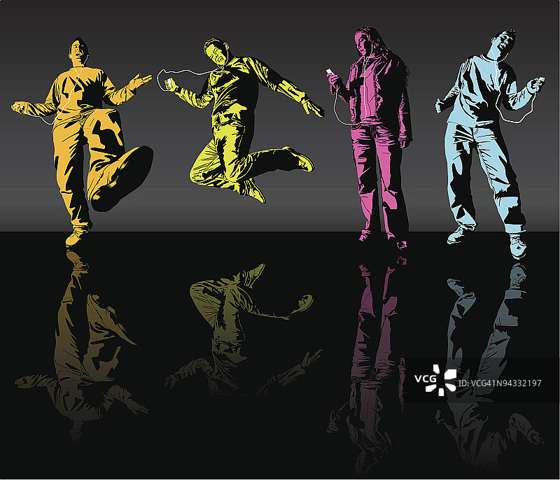 尽情狂欢！图片素材