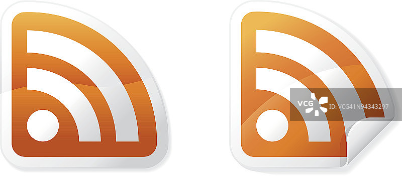 简约RSS图标图片素材