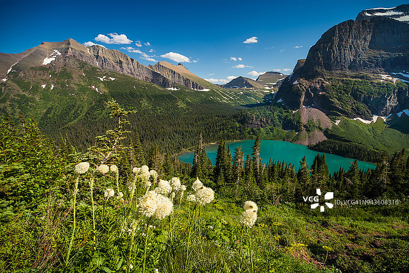 蒙大拿州冰川国家公园图片素材