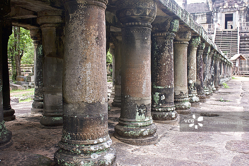 巴方寺堤道，吴哥图片素材