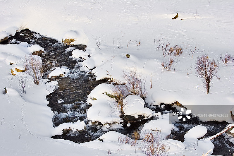 冬天的场景图片素材