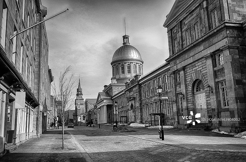 加拿大蒙特利尔旧城区图片素材