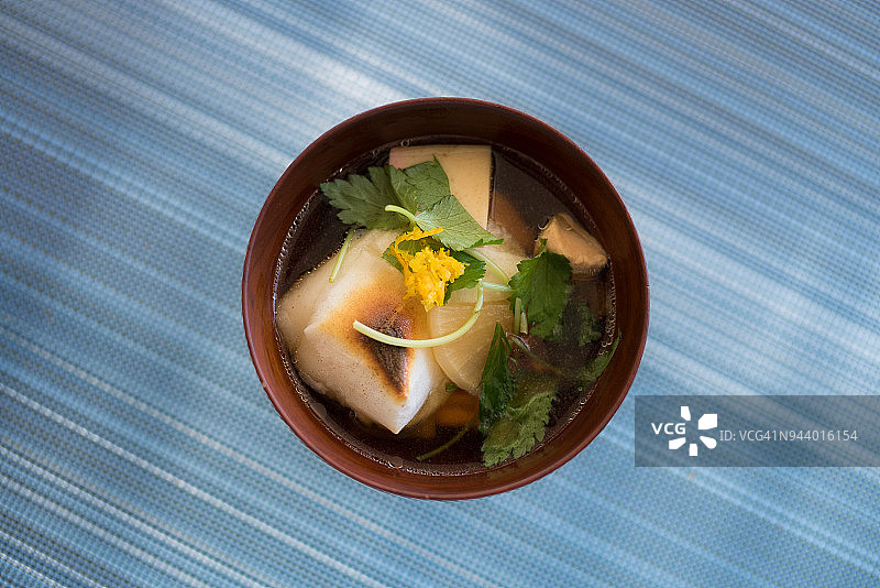 蔬菜煮年糕图片素材