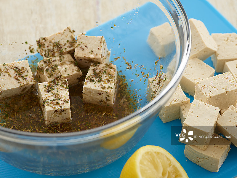 豆腐串制作步骤图片素材