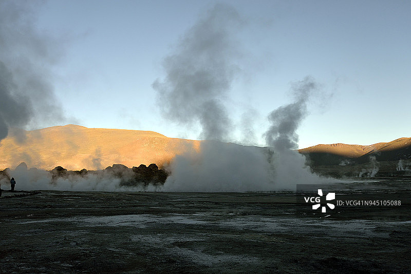 德尔塔蒂奥间歇泉图片素材