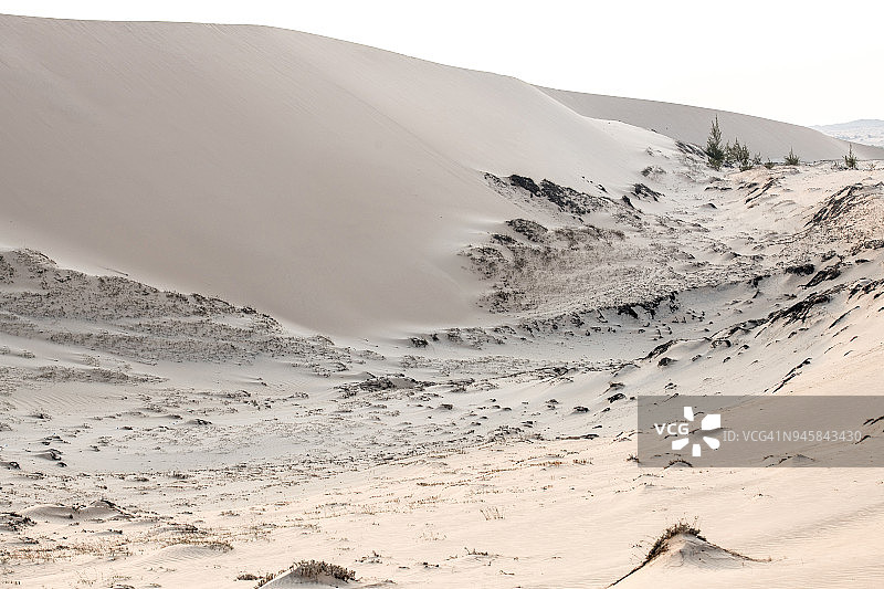 越南美奈白色沙丘图片素材