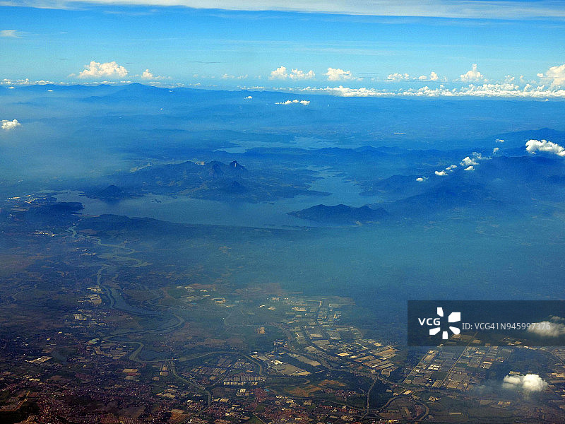 雅加达水坝图片素材