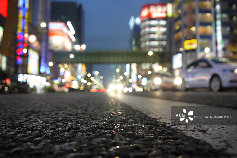 秋叶原低角度摄影图片素材