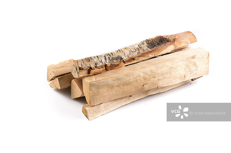 堆叠的木柴图片素材