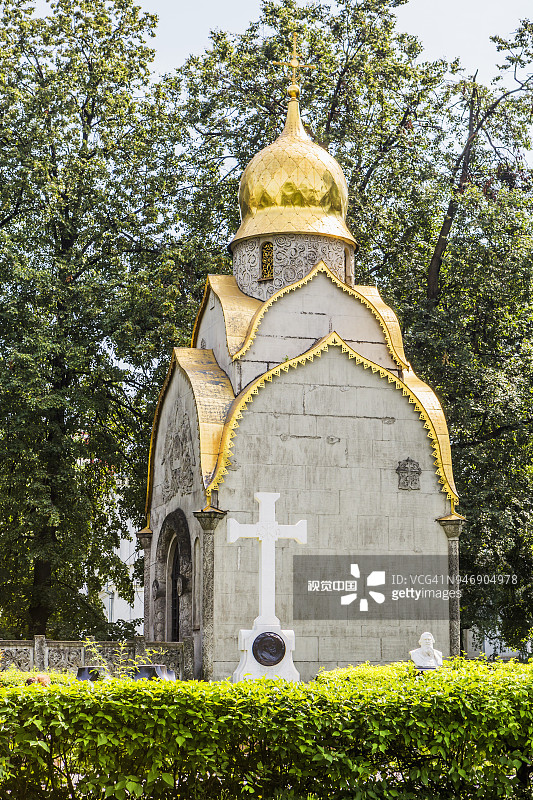 新圣女修道院普罗霍洛夫礼拜堂景观图片素材