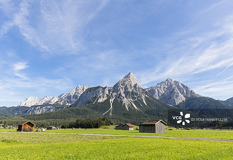 奥地利蒂罗尔州莱尔莫斯埃尔瓦尔德贝肯图片素材