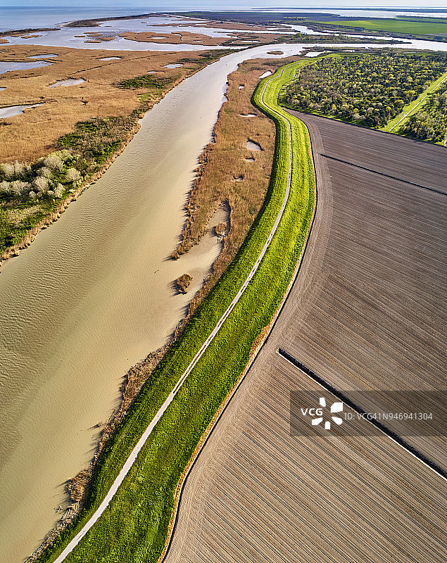 意大利波河三角洲自然公园图片素材