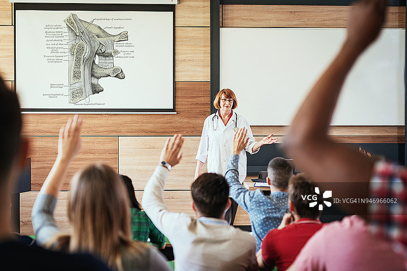 人体解剖学讲座图片素材