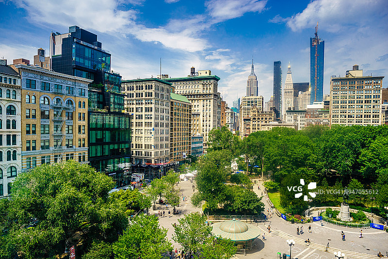 纽约联合广场图片素材