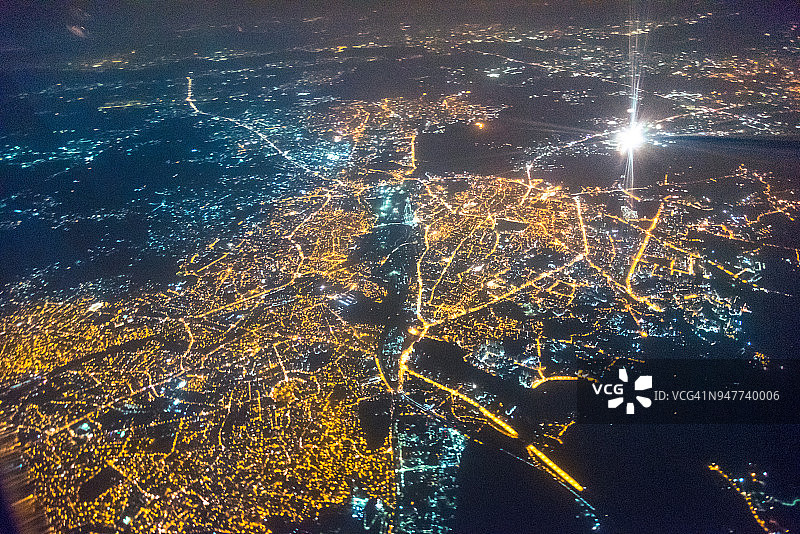 印度金融中心孟买全景图片素材