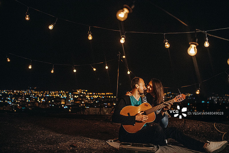 空气中弥漫着爱图片素材