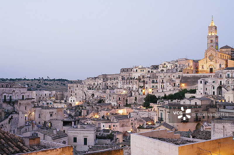 意大利马泰拉市图片素材
