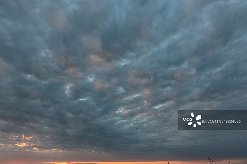 热带天空图片素材