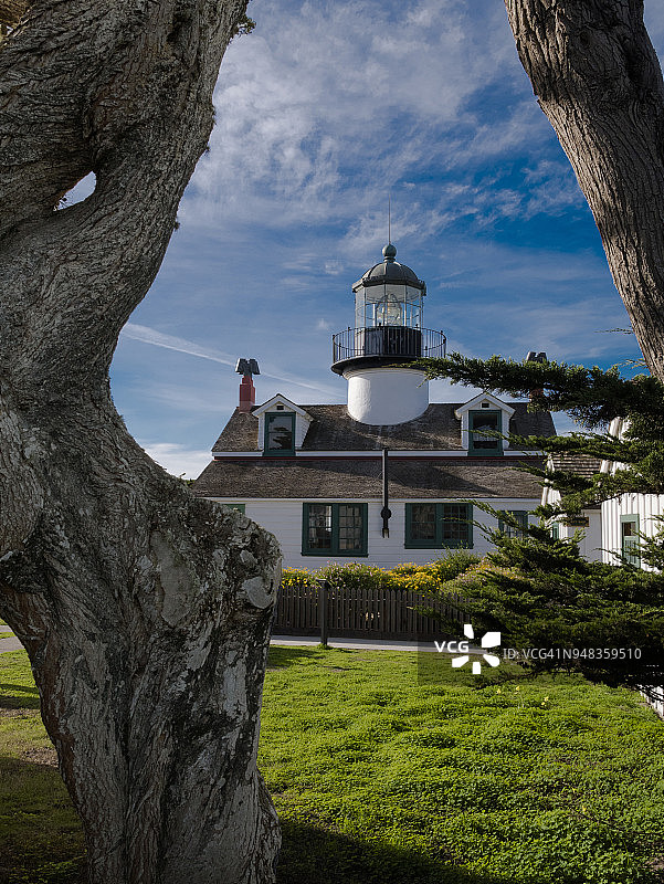 皮诺斯角灯塔-太平洋格罗夫0011图片素材