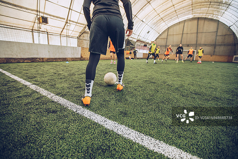 足球训练图片素材