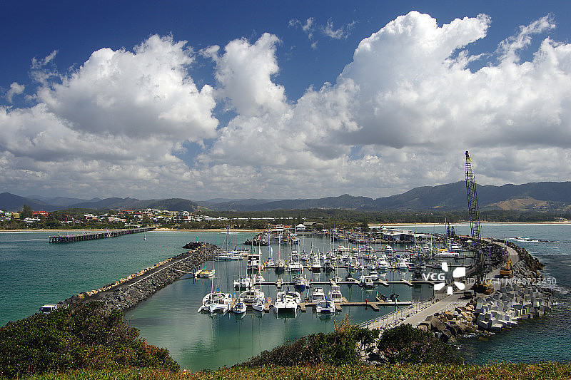 澳大利亚新南威尔士州科夫斯港图片素材