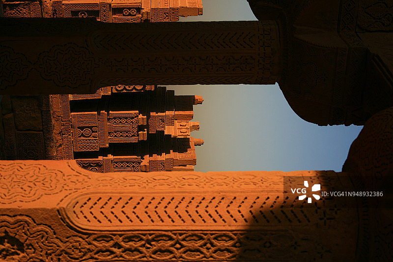 巴基斯坦卡拉奇的乔昆迪墓群图片素材